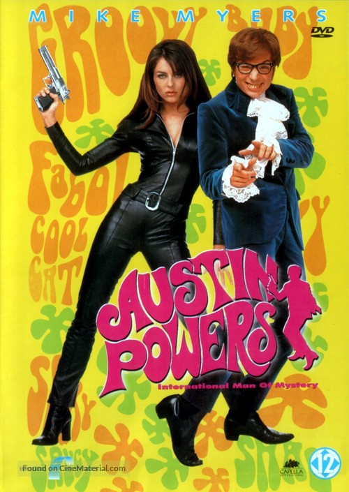 Austin Powers: International Man of Mystery - Dutch DVD movie cover