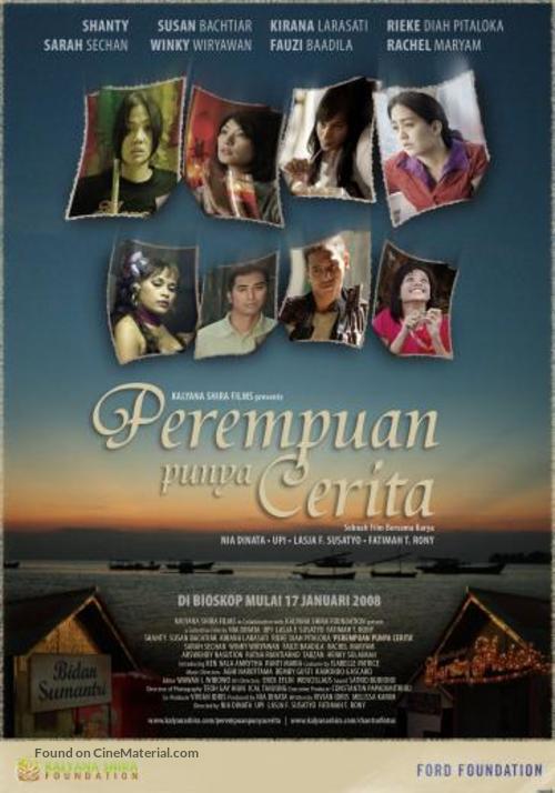 Perempuan punya cerita - Indonesian Movie Poster
