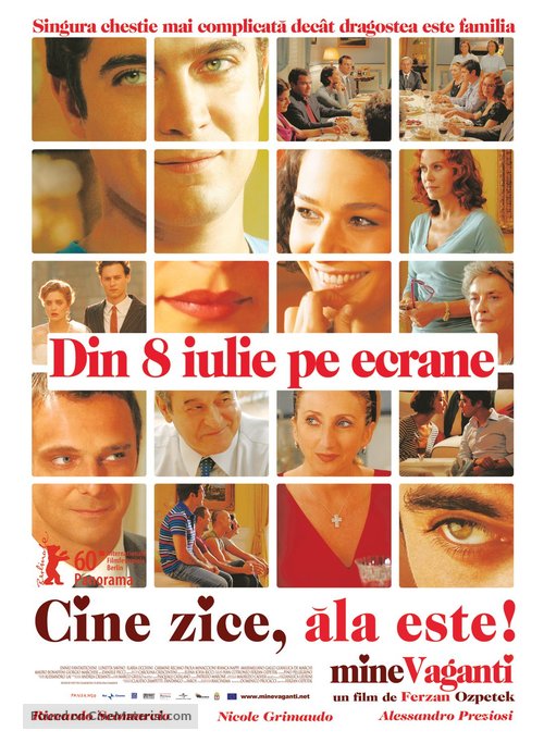 Mine vaganti - Romanian Movie Poster