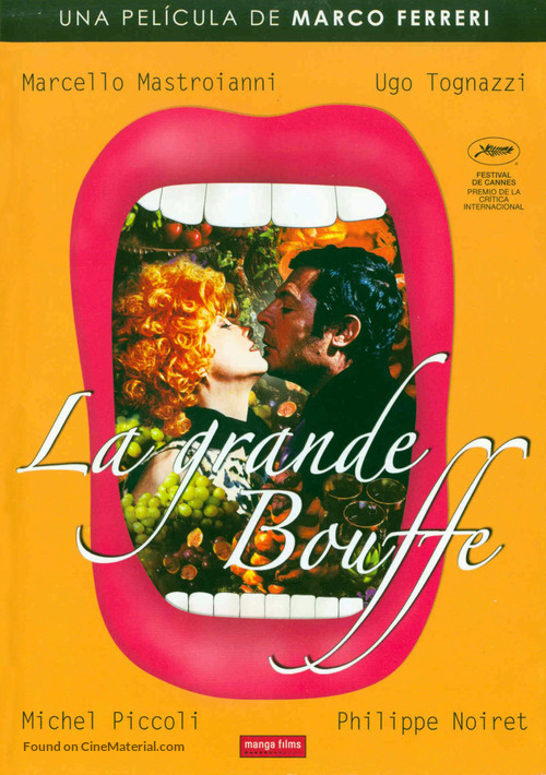 La grande bouffe - Spanish DVD movie cover