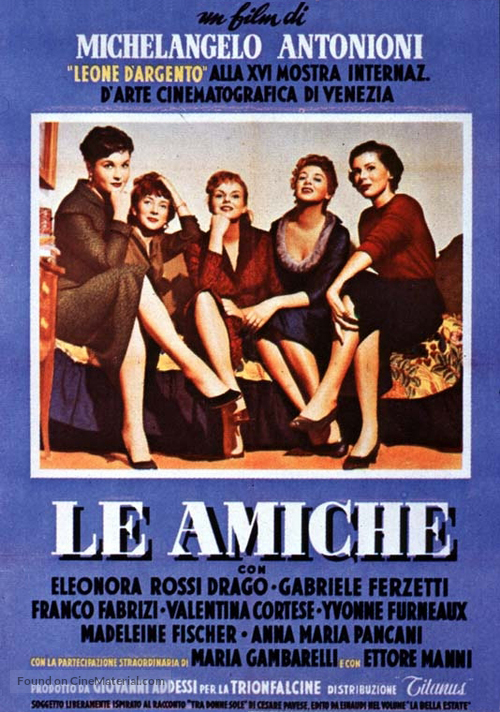 Le amiche - Italian Movie Poster