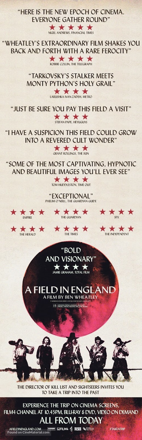 A Field in England - British Movie Poster