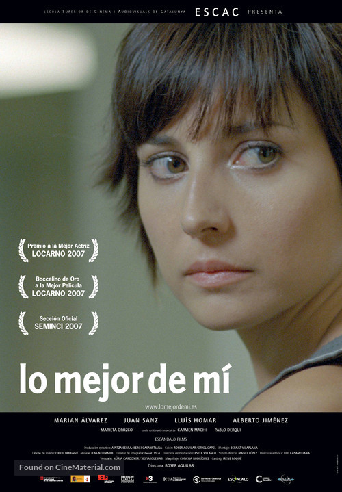 Lo mejor de m&iacute; - Spanish Movie Poster