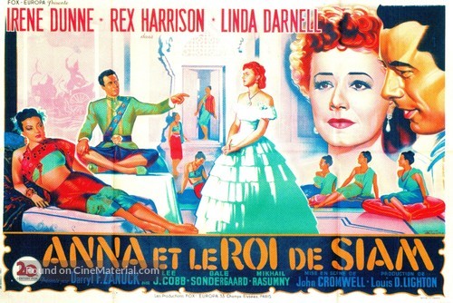Anna and the King of Siam - French Movie Poster