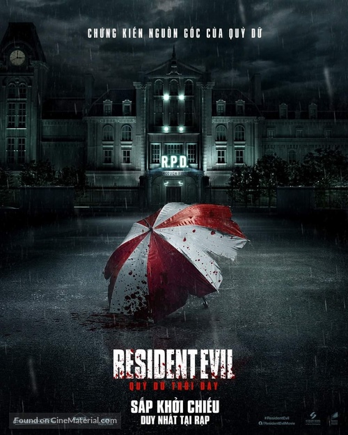 Resident Evil: Welcome to Raccoon City - Vietnamese Movie Poster