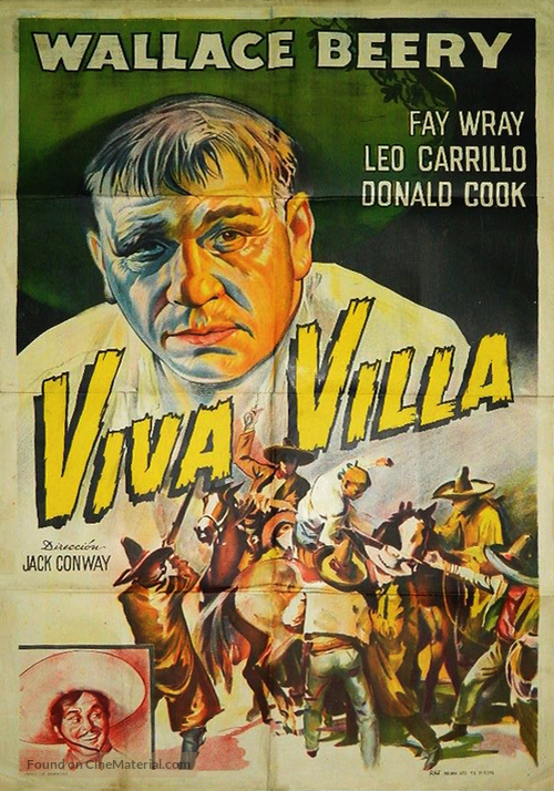 Viva Villa! - Argentinian Movie Poster