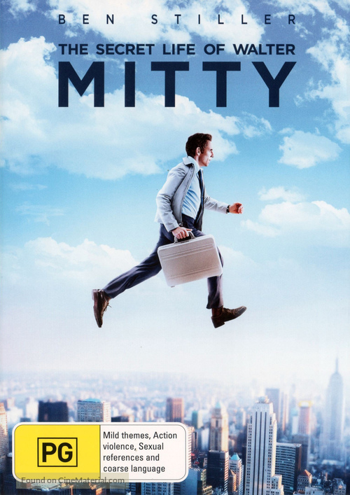 The Secret Life of Walter Mitty - Australian Movie Cover