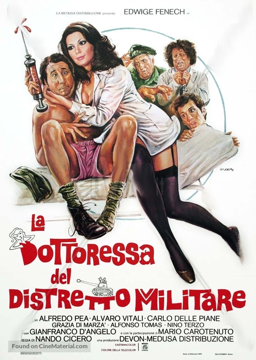 La dottoressa del distretto militare - Italian Movie Poster