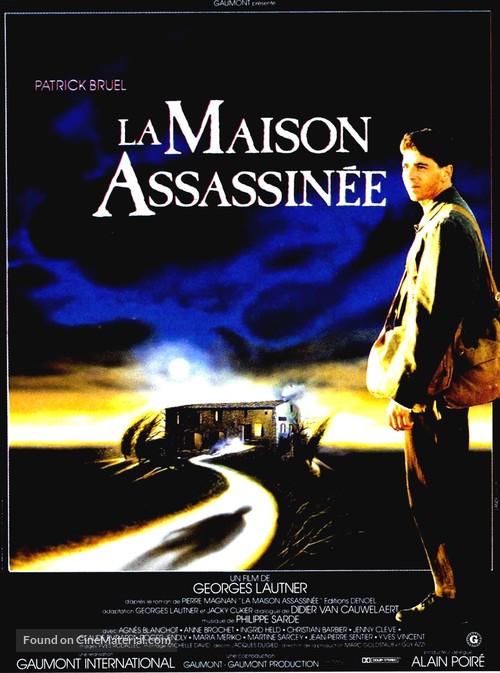 La maison assassin&eacute;e - French Movie Poster
