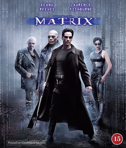 The Matrix - Norwegian Blu-Ray movie cover