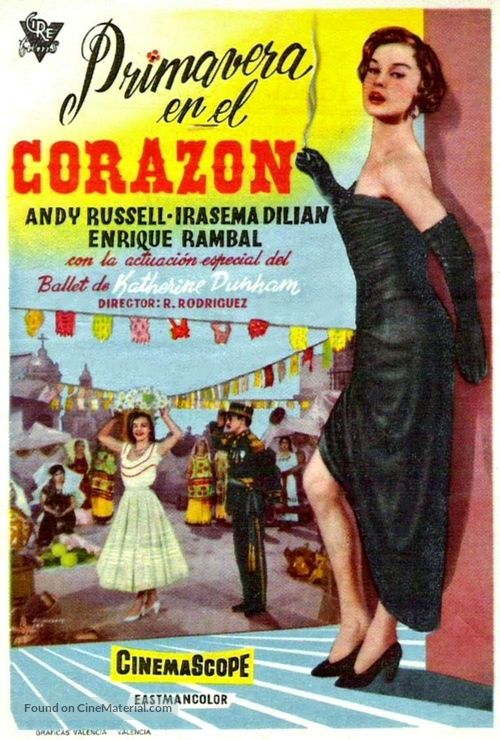 Primavera en el coraz&oacute;n - Spanish Movie Poster