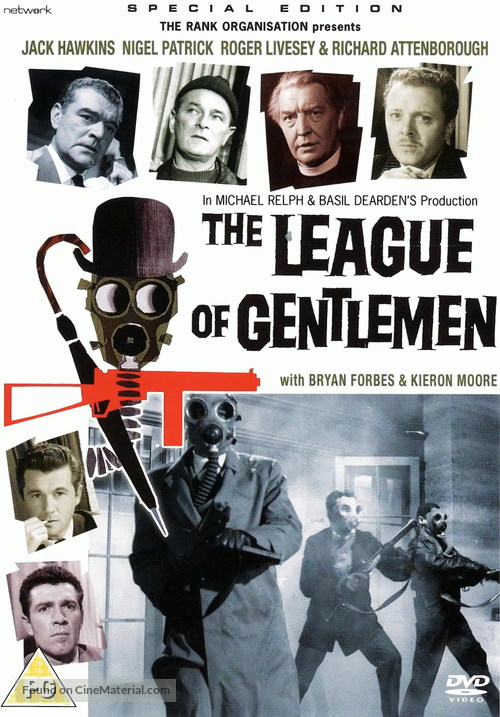 The League of Gentlemen - British DVD movie cover