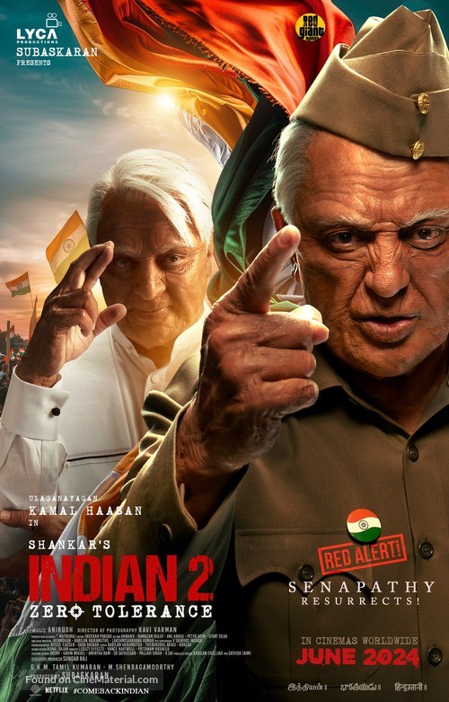 Indian 2 - Indian Movie Poster