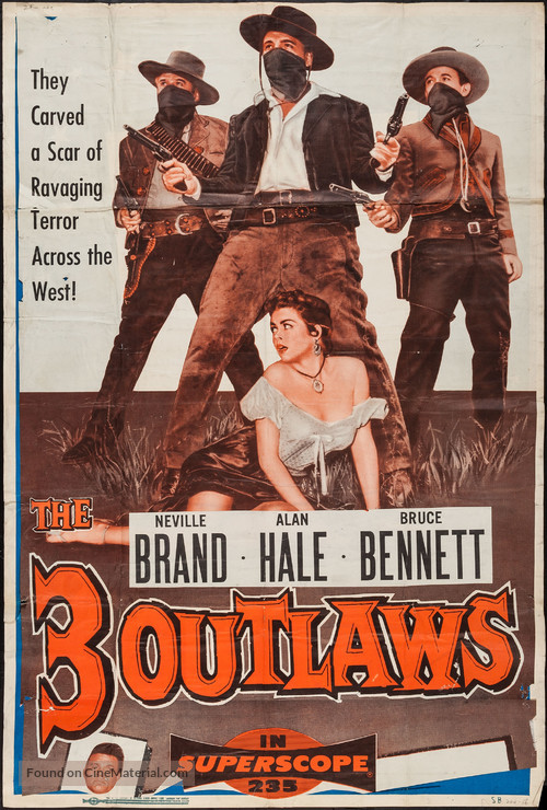 The Three Outlaws - Movie Poster