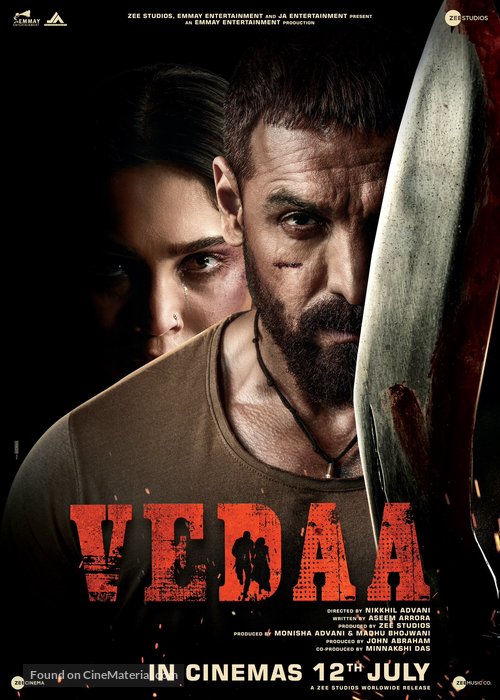 Vedaa - Indian Movie Poster