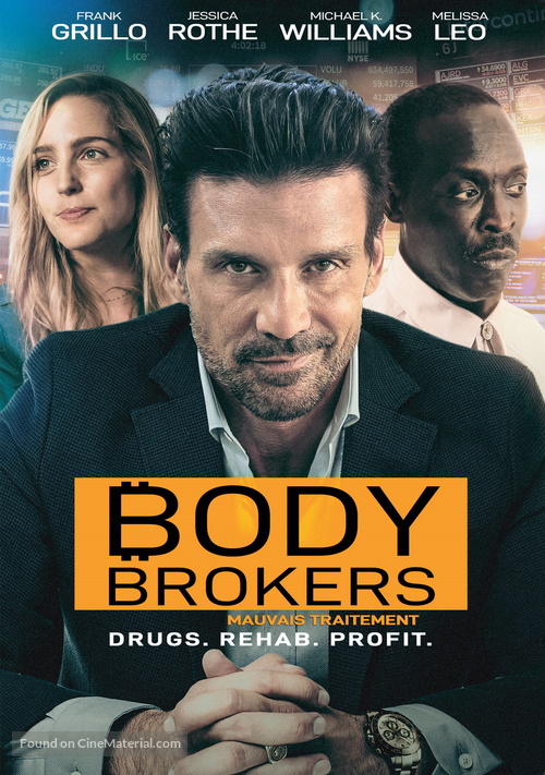 Body Brokers - Canadian DVD movie cover