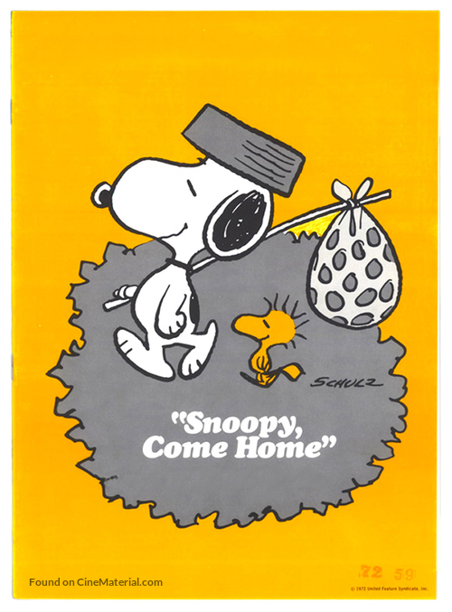 Snoopy Come Home - Movie Poster