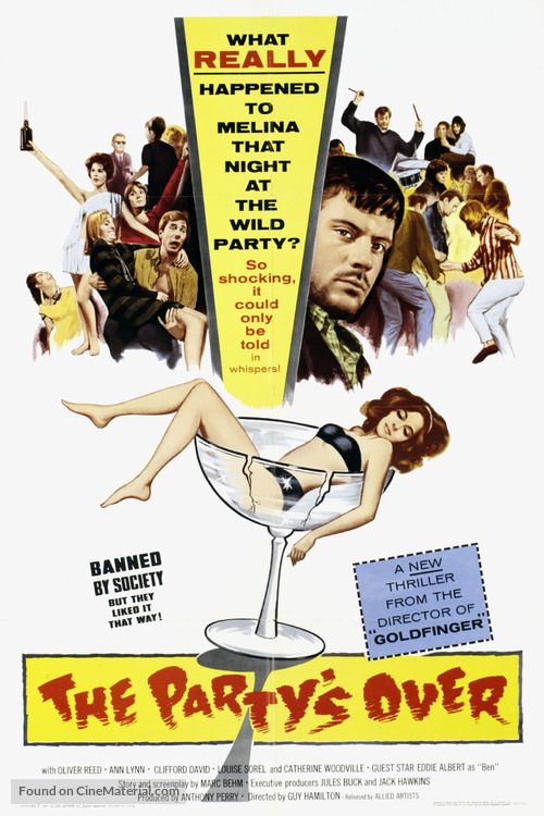 The Party&#039;s Over - British Movie Poster