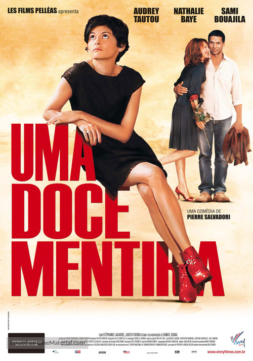 De vrais mensonges - Brazilian Movie Poster