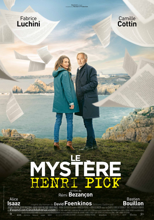 Le myst&egrave;re Henri Pick - Swiss Movie Poster