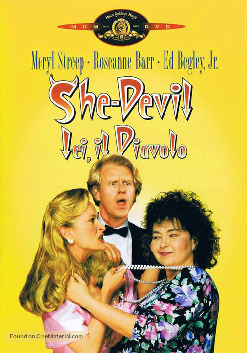 She-Devil - Italian DVD movie cover