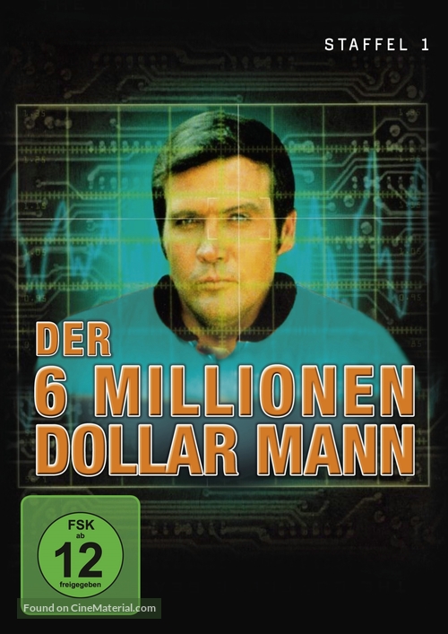 &quot;The Six Million Dollar Man&quot; - German DVD movie cover