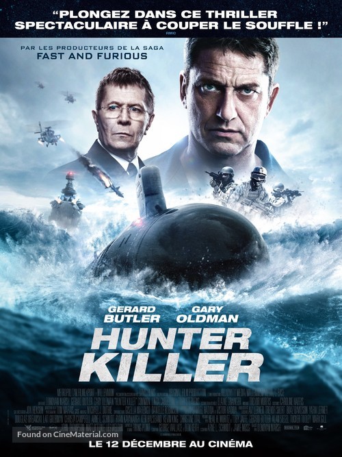 Hunter Killer - French Movie Poster