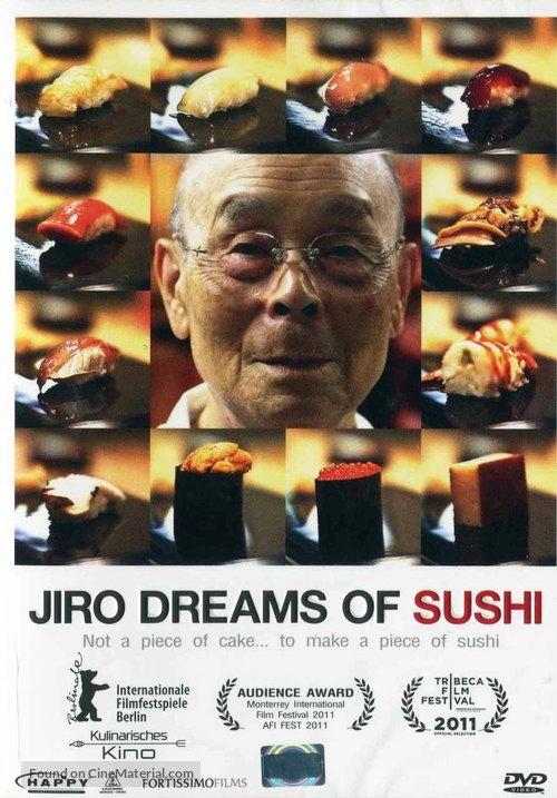 Jiro Dreams of Sushi - Thai DVD movie cover