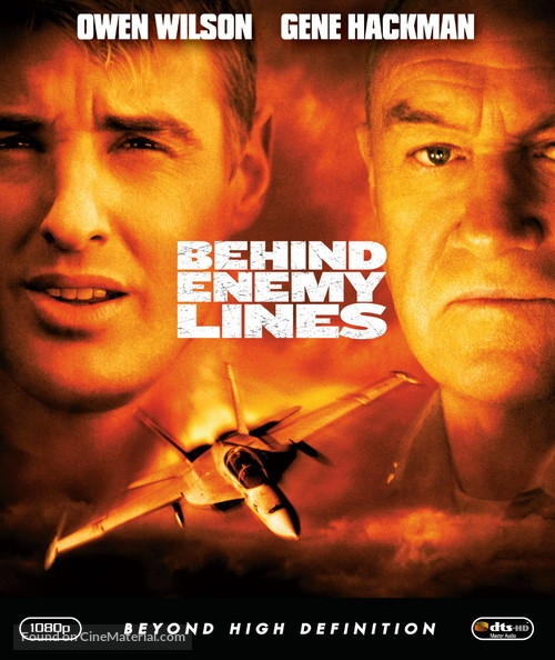 Behind Enemy Lines - Blu-Ray movie cover