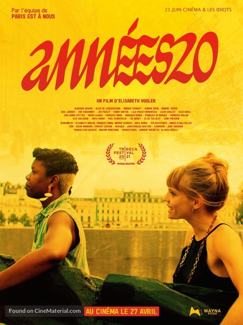 Ann&eacute;es 20 - French Movie Poster