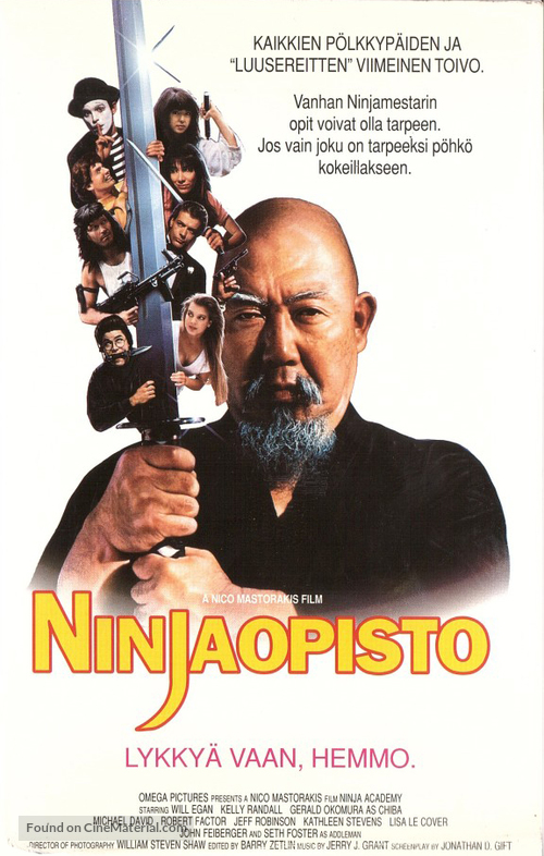 Ninja Academy - Finnish Movie Cover