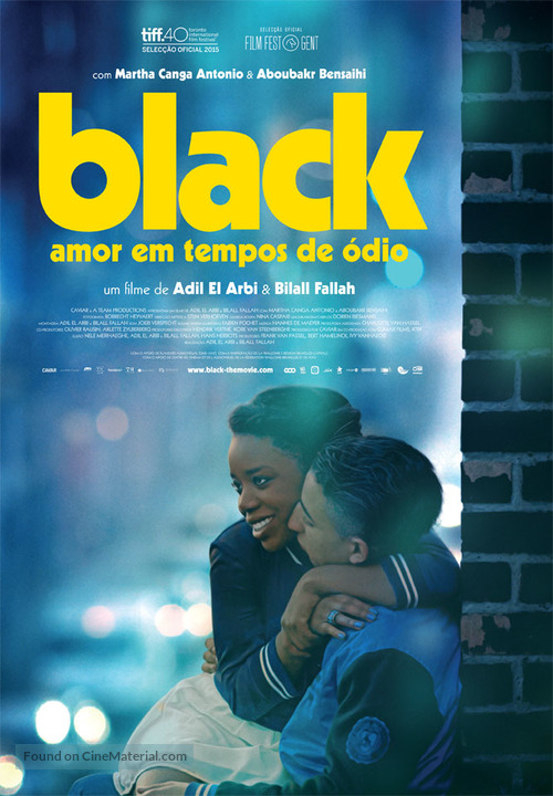 Black - Portuguese Movie Poster