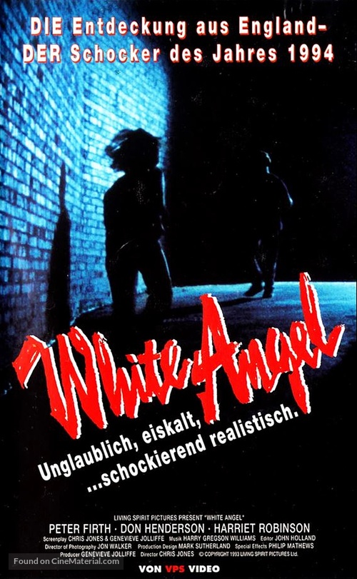 White Angel - German VHS movie cover