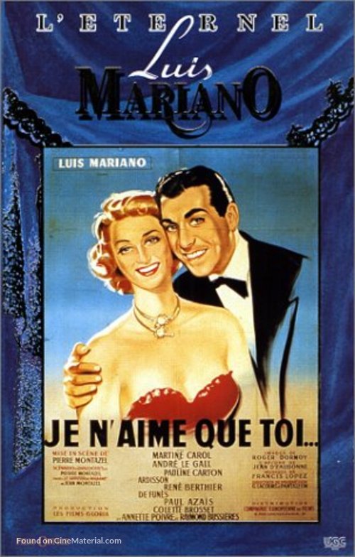 Je n&#039;aime que toi - French Movie Cover