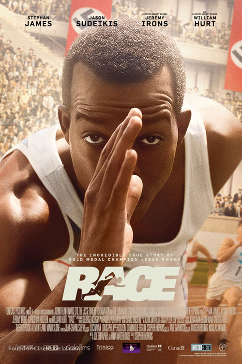 Race - Swedish Movie Poster