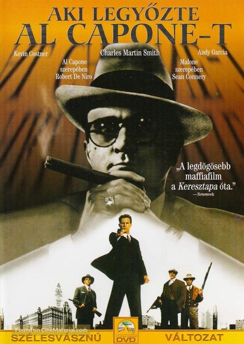 The Untouchables - Hungarian DVD movie cover