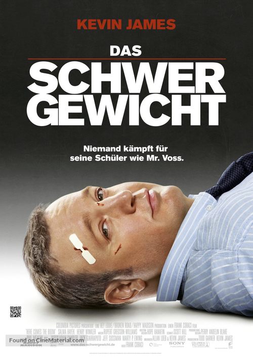 Here Comes the Boom - German Movie Poster