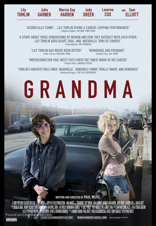 Grandma - Canadian Movie Poster