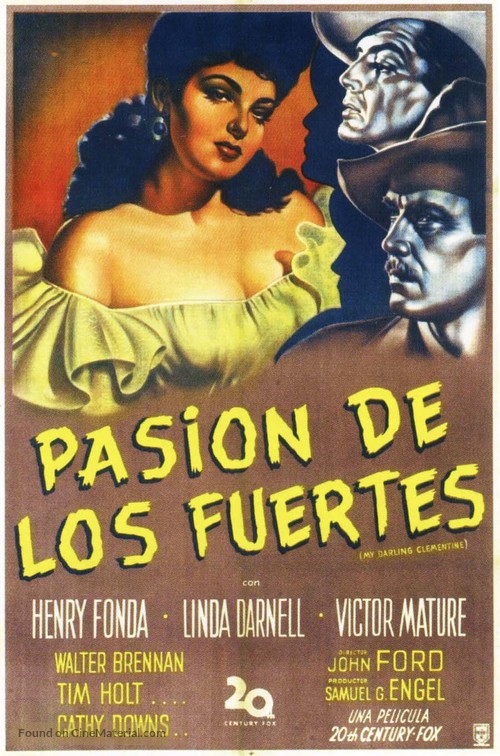 My Darling Clementine - Argentinian Movie Poster