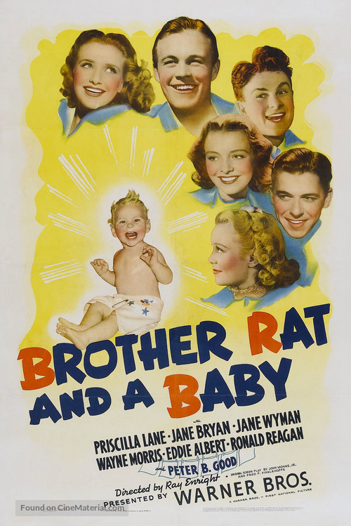 Brother Rat and a Baby - Movie Poster