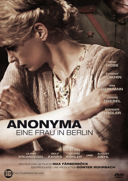 Anonyma - Eine Frau in Berlin - Dutch Movie Cover