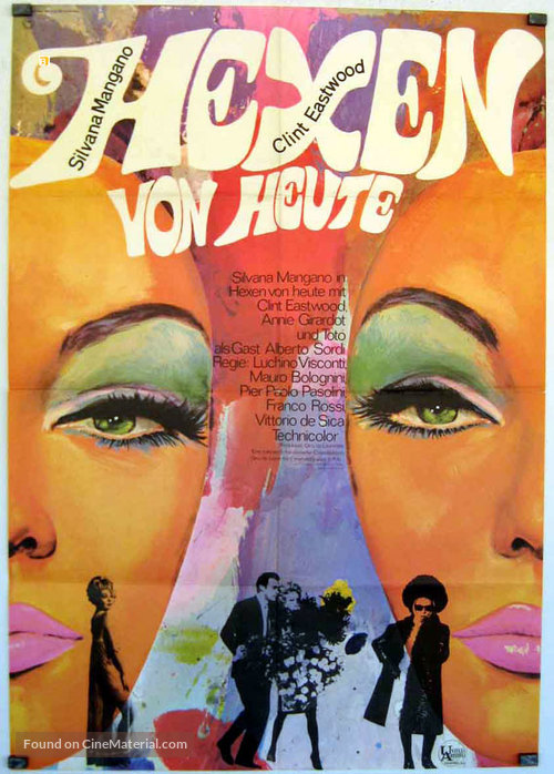 Le streghe - German Movie Poster