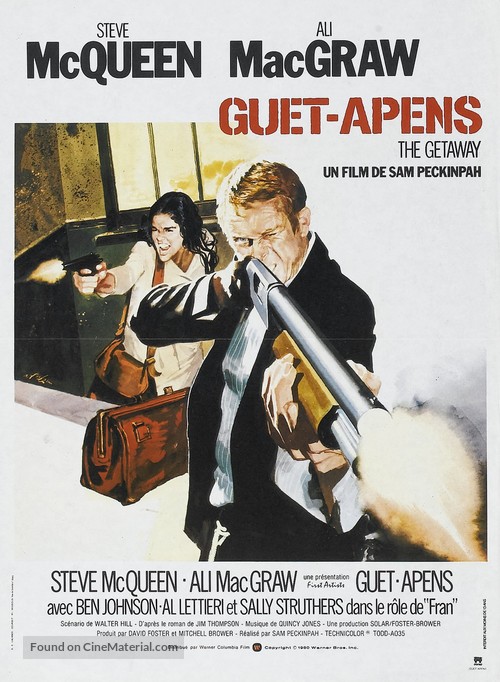 The Getaway - French Movie Poster