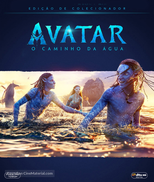 Avatar: The Way of Water - Brazilian Movie Cover