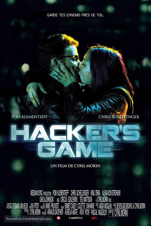 Hacker&#039;s Game - French Movie Poster