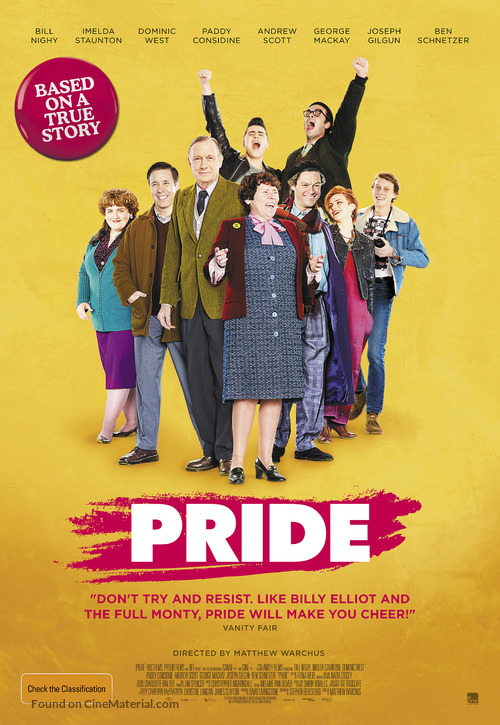 Pride - Australian Movie Poster
