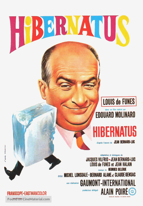 Hibernatus - Belgian Movie Poster