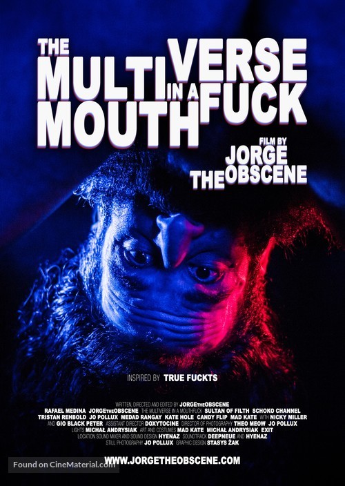 The MultiVerse in a MouthFuck - German Movie Poster