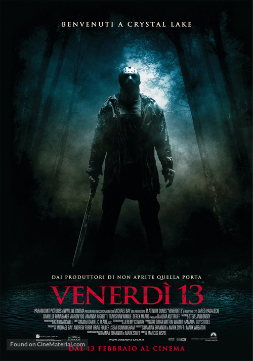 Friday the 13th - Italian Movie Poster