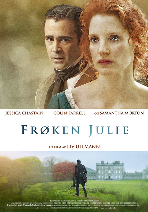 Miss Julie - Norwegian Movie Poster